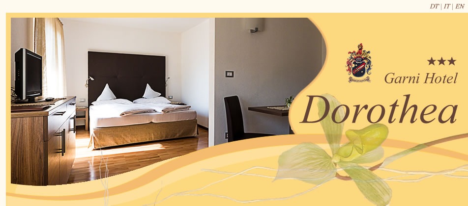 Appartements im Garni Hotel Dorothea in Dorf TIrol bei Meran