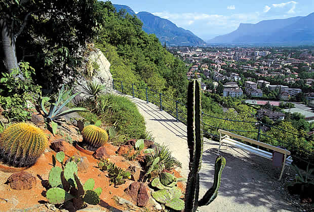 Tappeinerweg  zwischen Dorf Tirol und Meran
